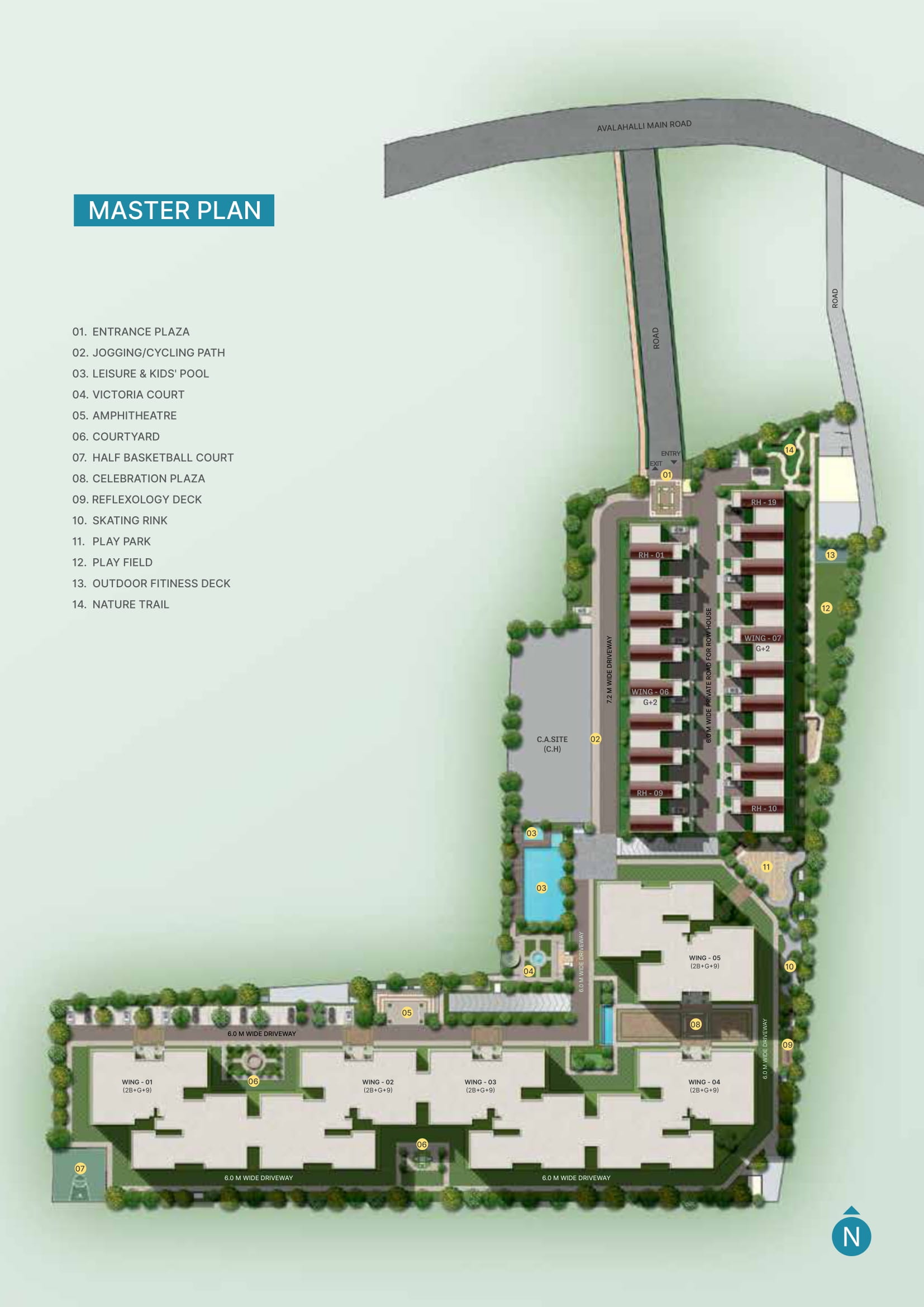 Sobha Victoria Park Master Plan